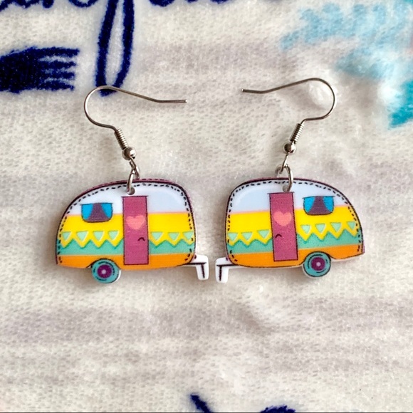 Jewelry - ☮️ Hippie Van Dangling Earrings ☮️
